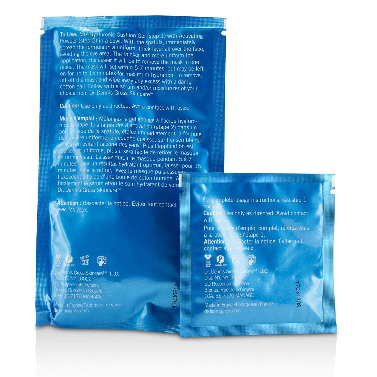 Dr Dennis Gross - Hyaluronic Marine Hydrating Modeling Mask - 4 Treatments