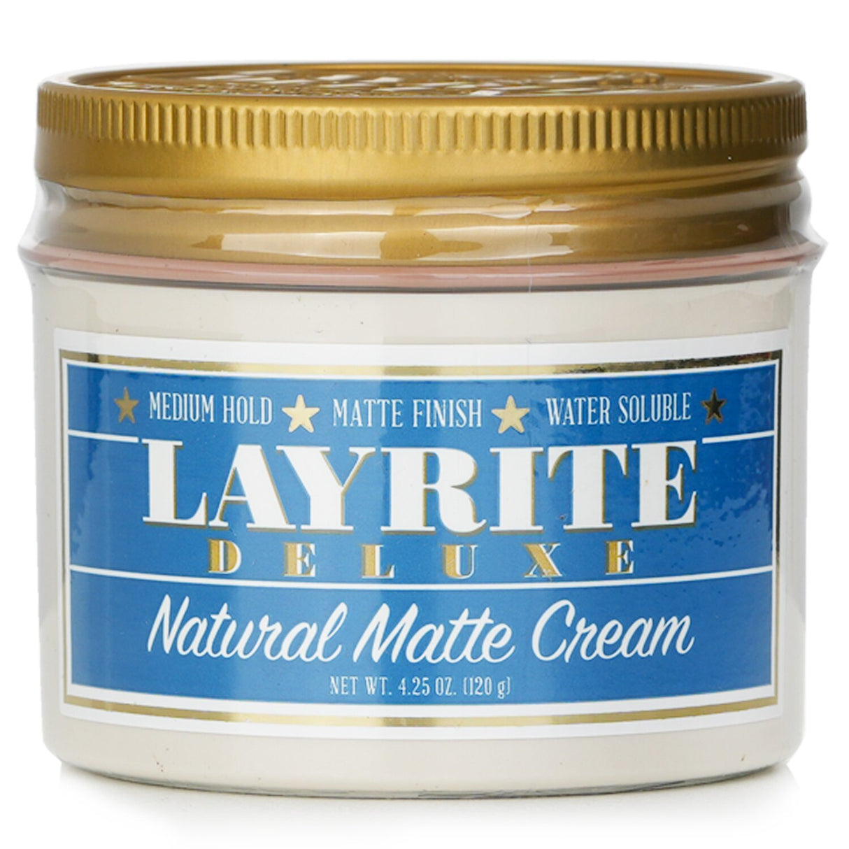 Layrite Natural Matte Cream (Medium Hold, Matte Finish, Water Soluble) 120g/4.25