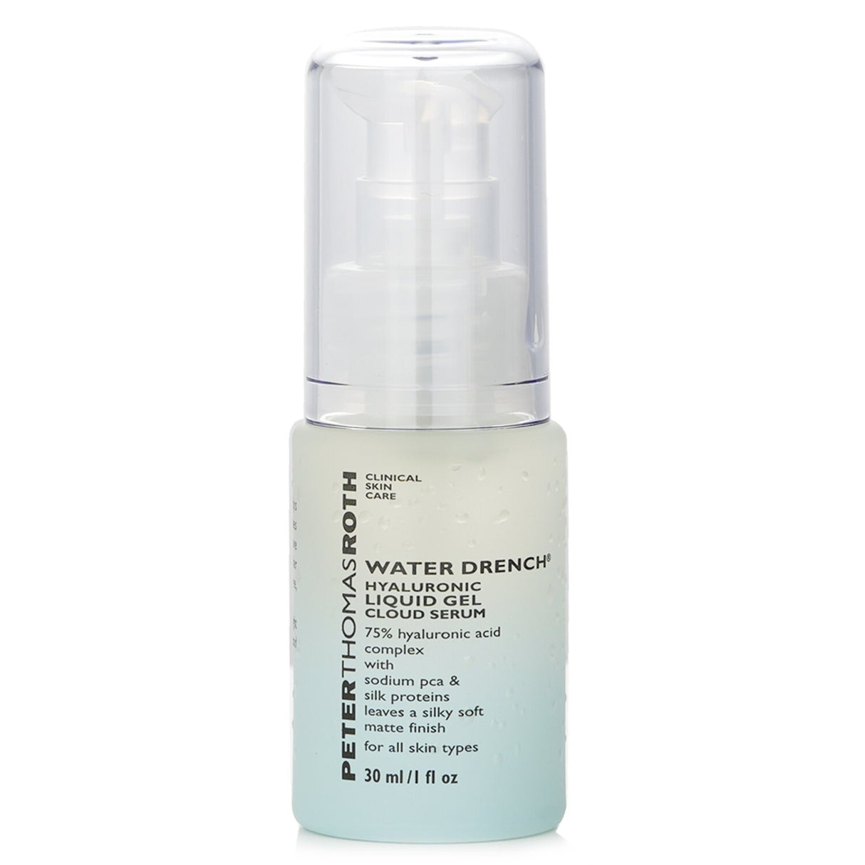 Intensely hydrating serum with 75% hyaluronic acid and silk proteins for smoother, younger-looking skin.