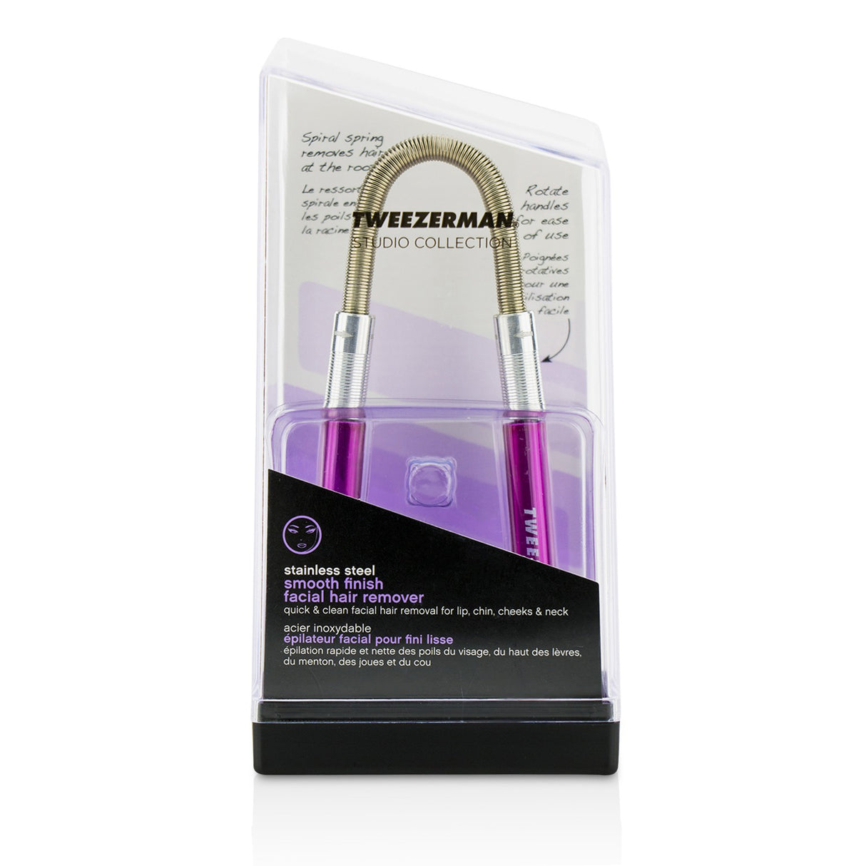 Tweezerman - Smooth Finish Facial Hair Remover (Studio Collection) - Pink  - -
