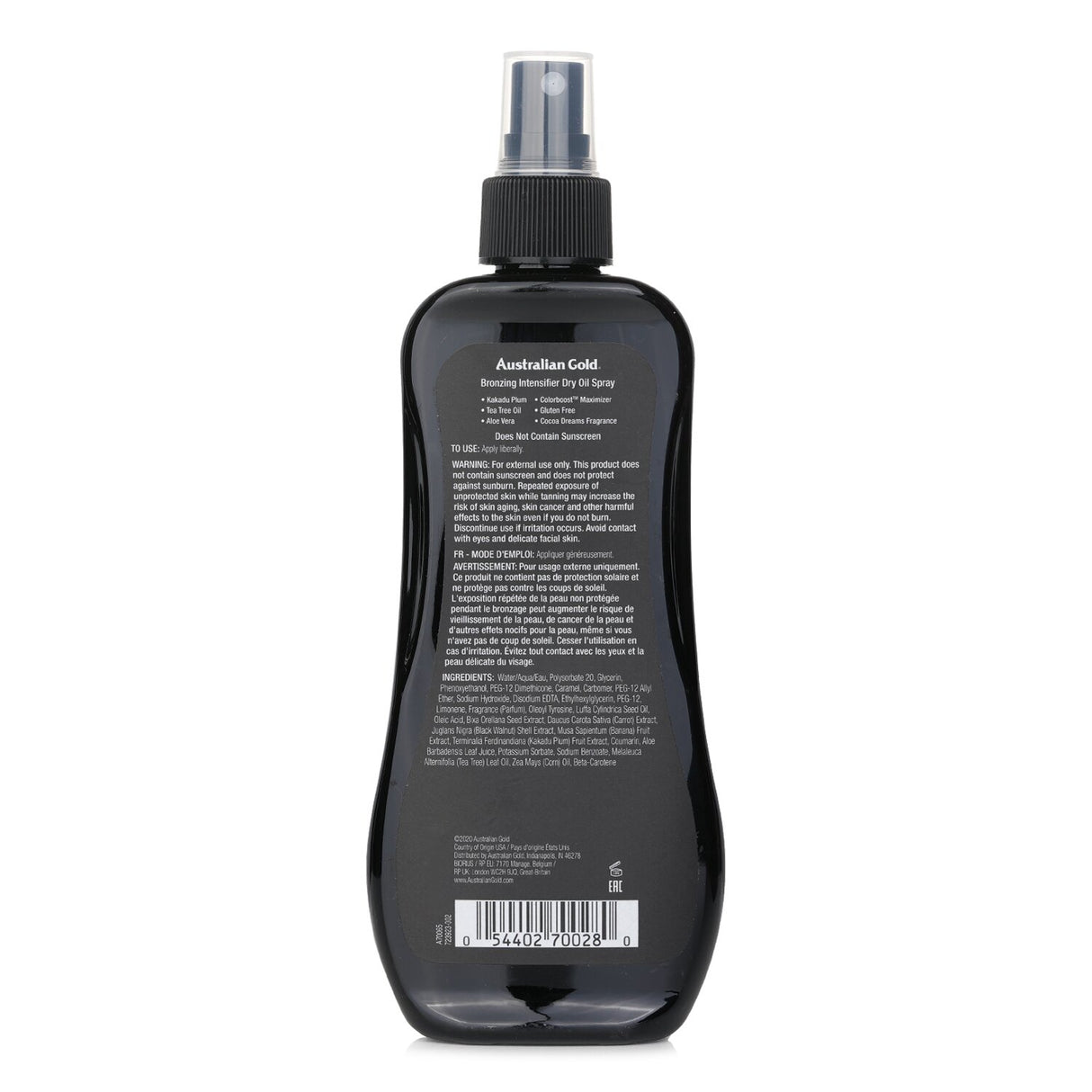 Australian Gold - Bronzing Intensifier Dry Oil Spray - 237ml/8oz