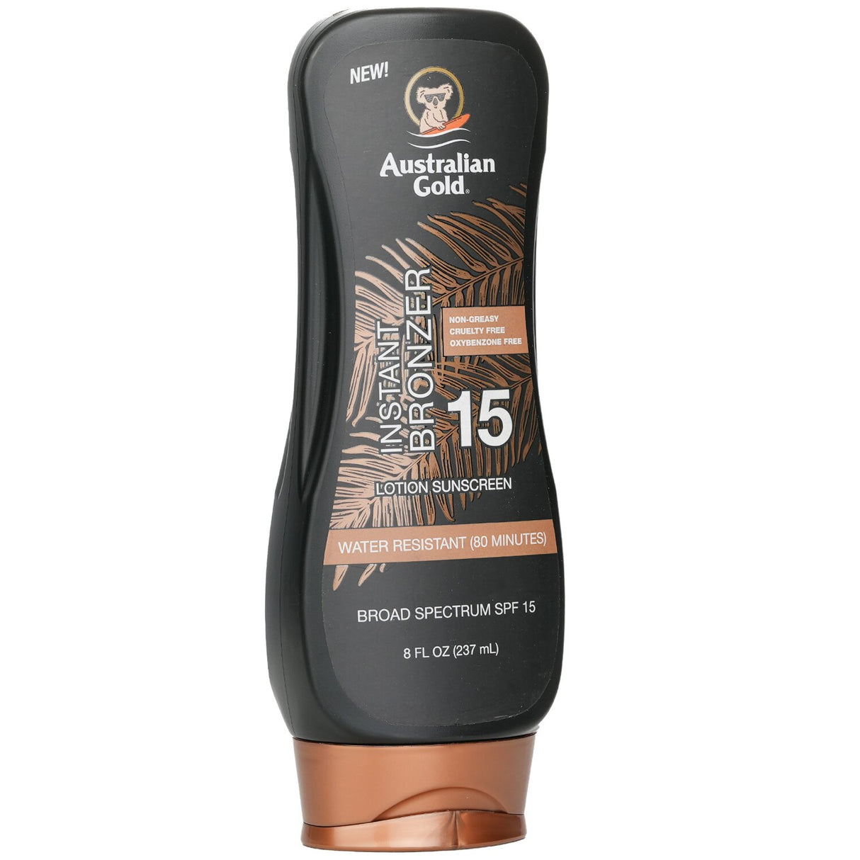 Australian Gold - Lotion Sunscreen SPF 15 with Instant Bronzer - 237ml/8oz