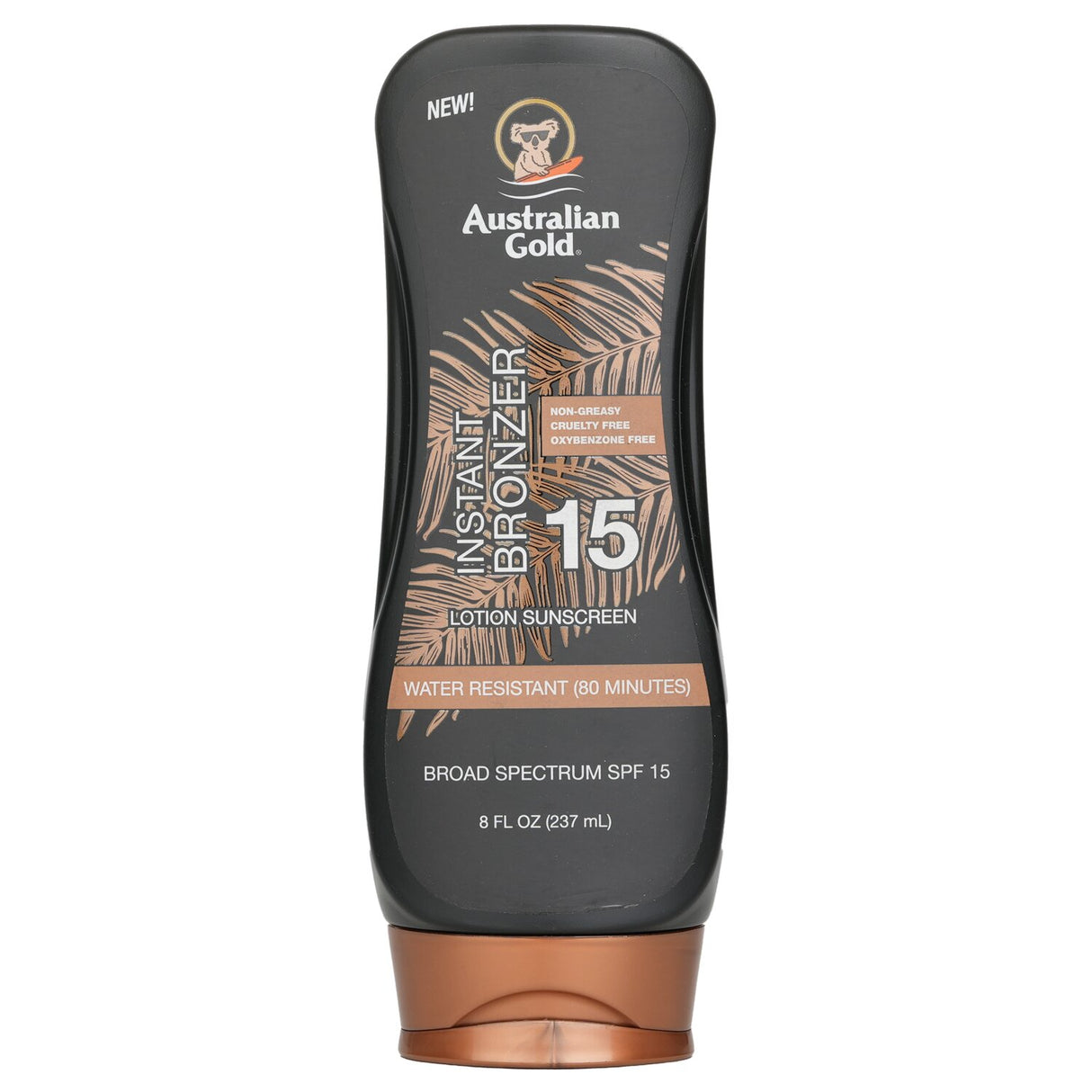 Australian Gold - Lotion Sunscreen SPF 15 with Instant Bronzer - 237ml/8oz