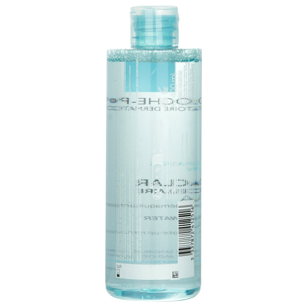 La Roche Posay Effaclar Micellar Water in 400ml for cleansing oily skin, removing makeup and pollution, soothing with Thermal Spring Water.
