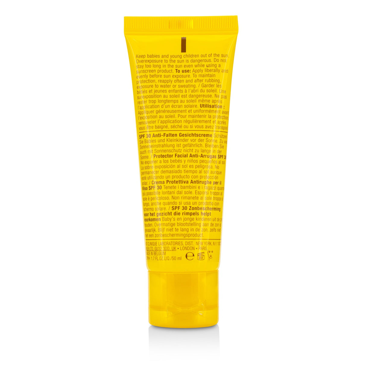 Clinique Anti-Wrinkle Face Cream SPF 30, 50ml, shown in luxurious packaging, promotes youthful skin with sun protection and hydration.