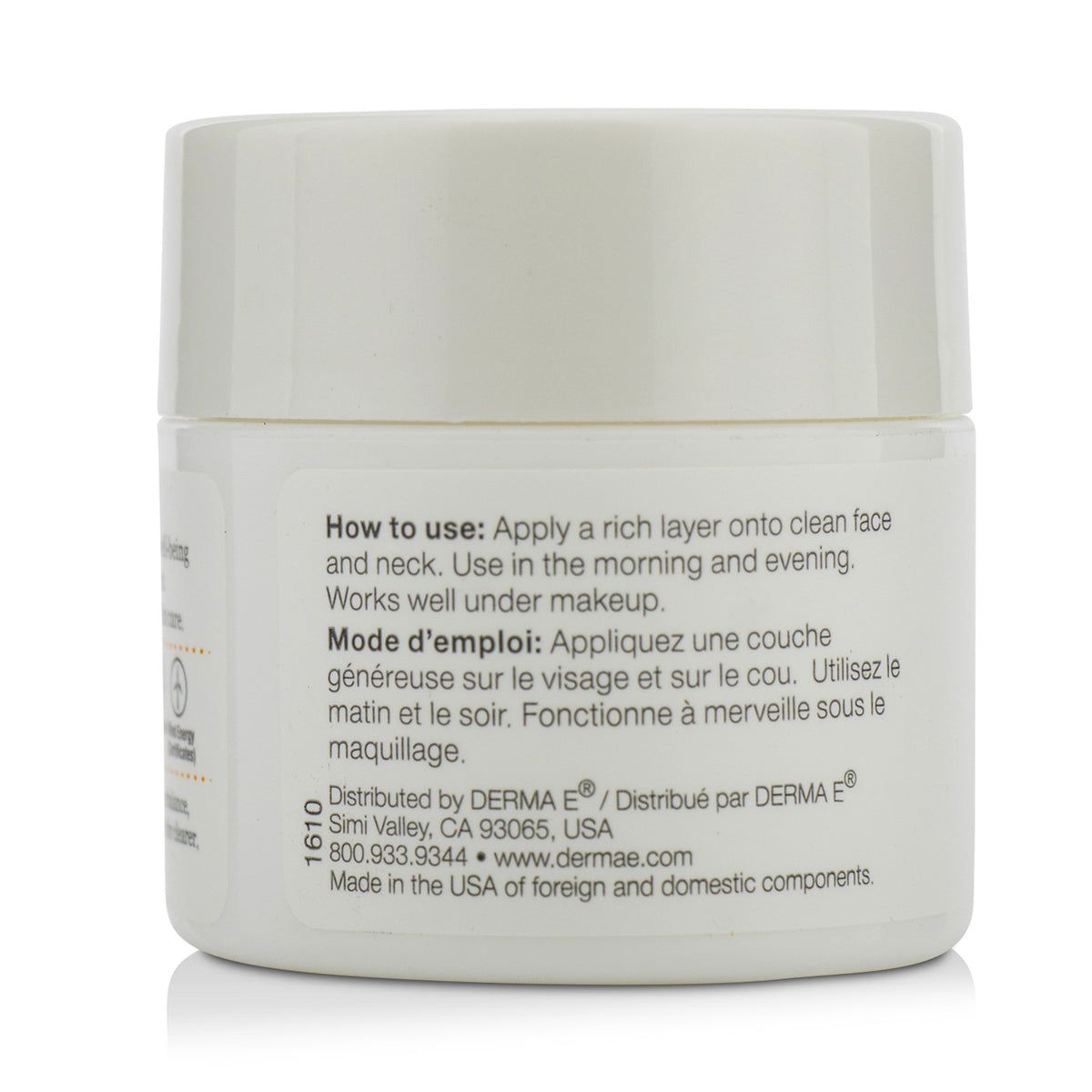 Derma E Very Clear Moisturizing Cream (Exp. Date 30 NOV 2026) 56g/2oz