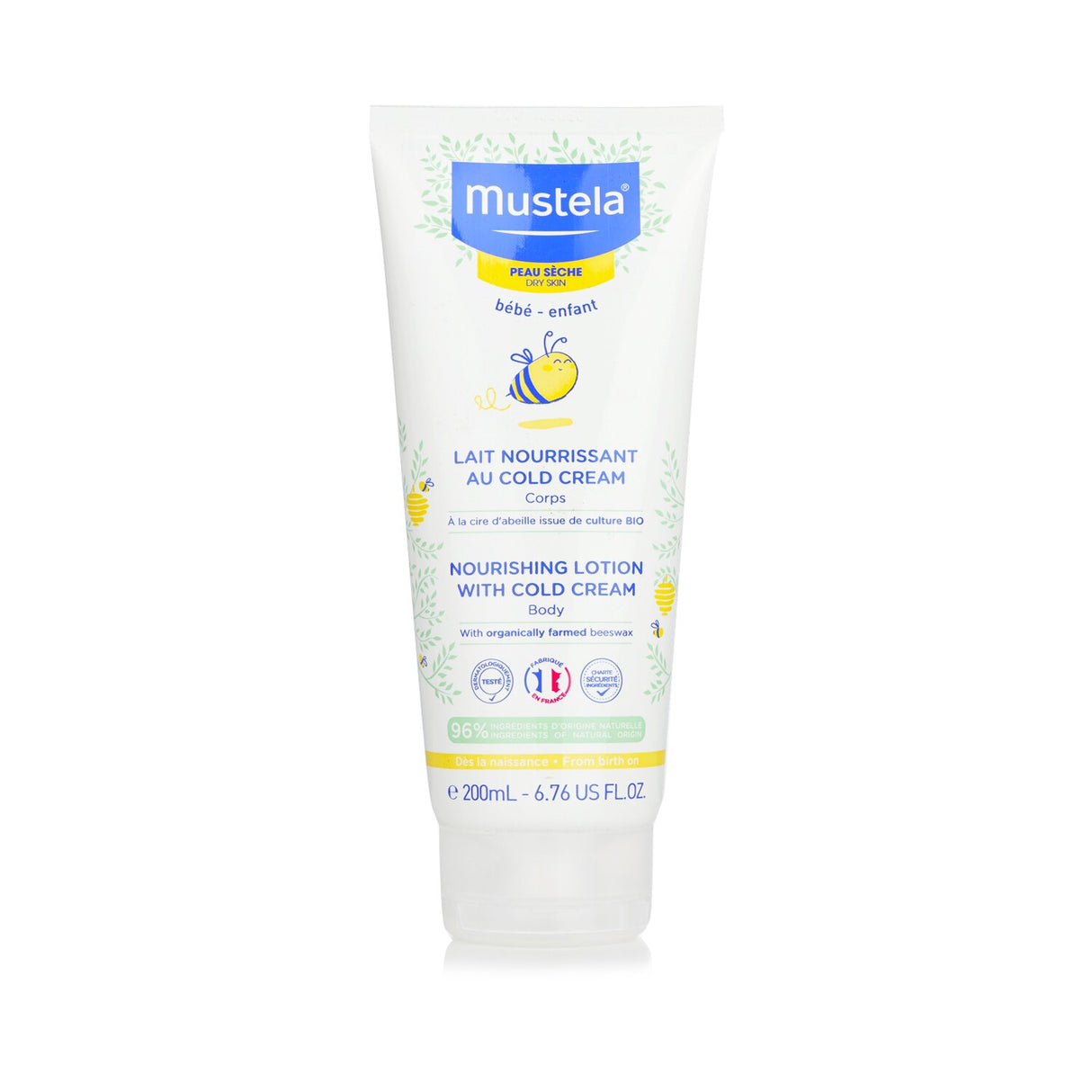 Mustela - Nourishing Body Lotion With Cold Cream - For Dry Skin - 200ml/6.76oz