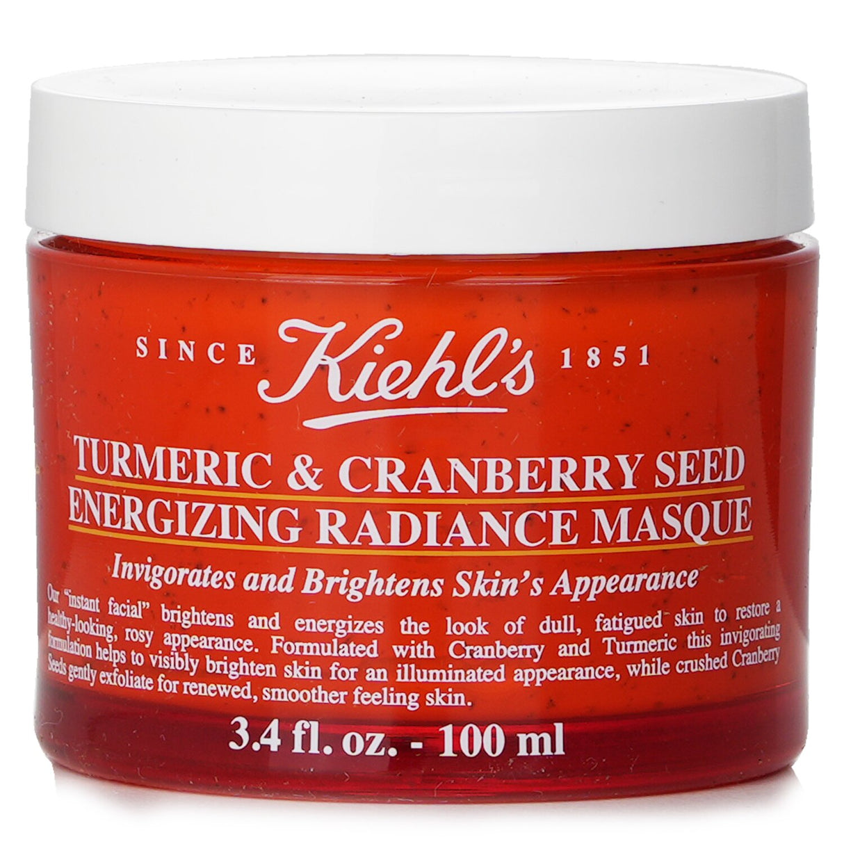Kiehl's - Turmeric & Cranberry Seed Energizing Radiance Masque - 100ml/3.4oz