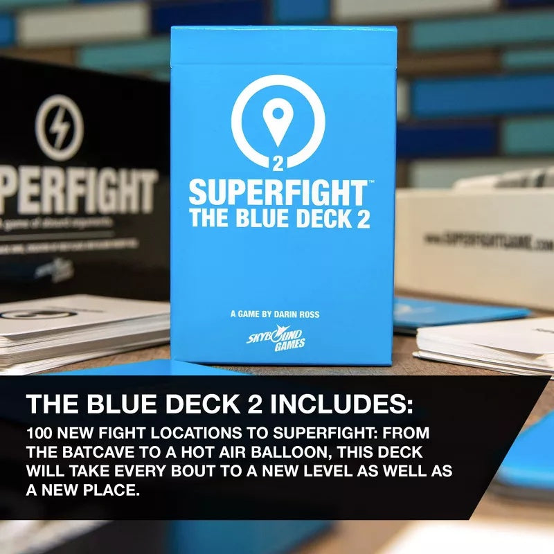 Superfight Blue 2 Deck Card Game