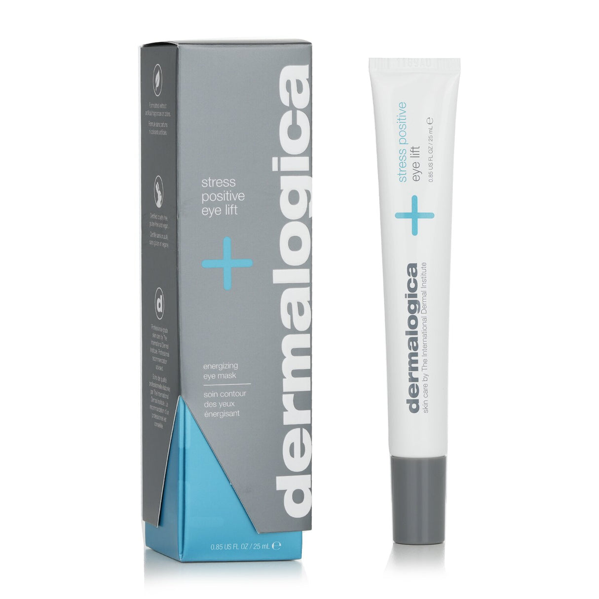 Revitalizing Dermalogica Stress Positive Eye Lift - de-puffing treatment with Wild Indigo Seed, Sea Water, and Arctic Algae.