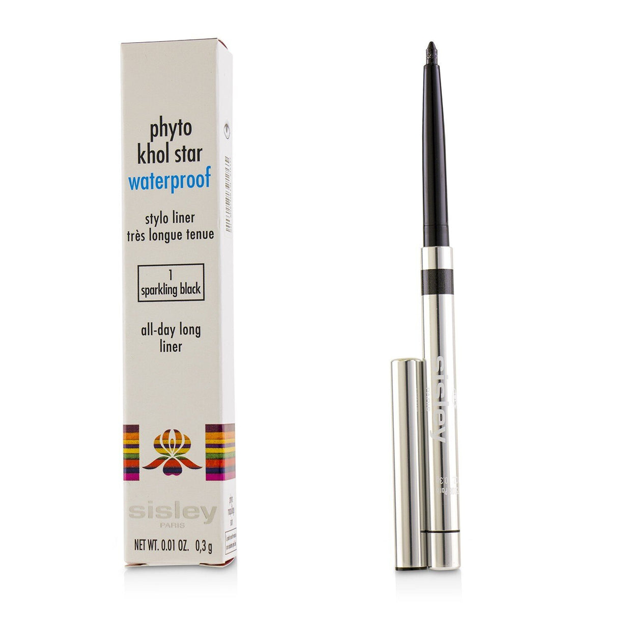 Sisley - Phyto Khol Star Waterproof - # 1 Sparkling Black - 0.3g/0.01oz