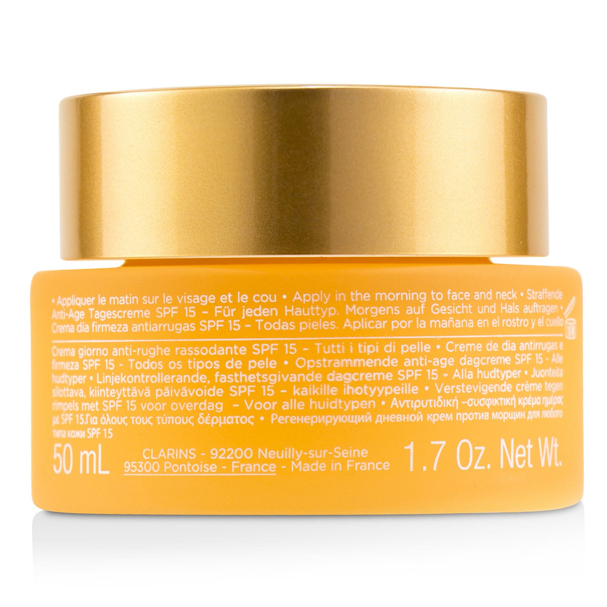 Luxurious firming day cream with SPF 15, enriched with Kangaroo Flower extract for reduced wrinkles and youthful radiance.