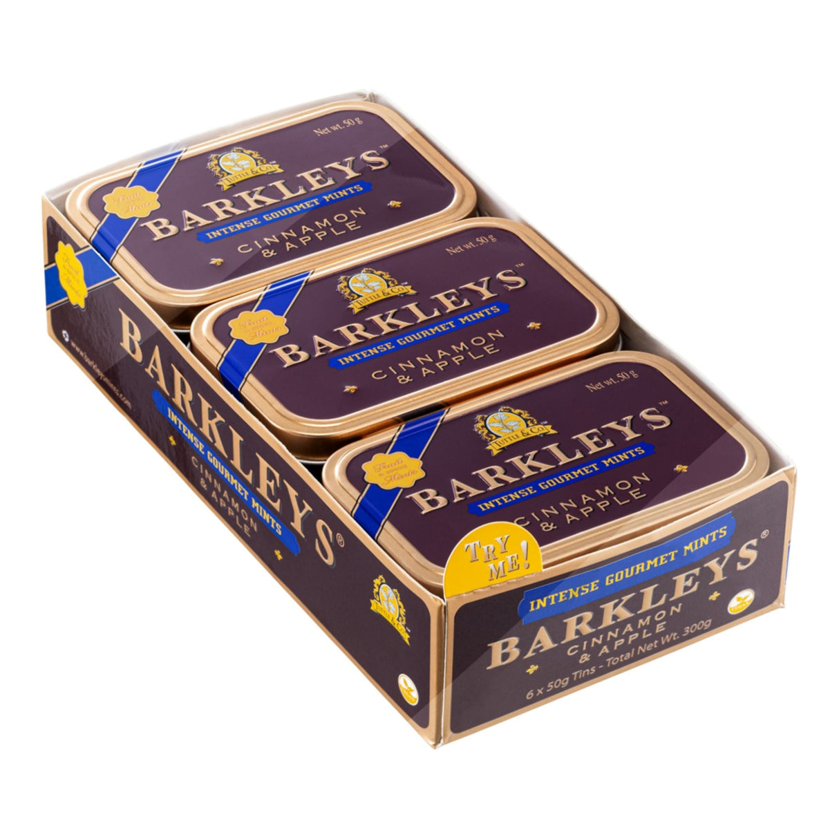 Barkleys Gourmet Mints Cinnamon & Apple - 6pcs