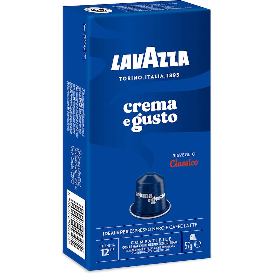 Lavazza Coffee Capsules Crema Egusto 10pack