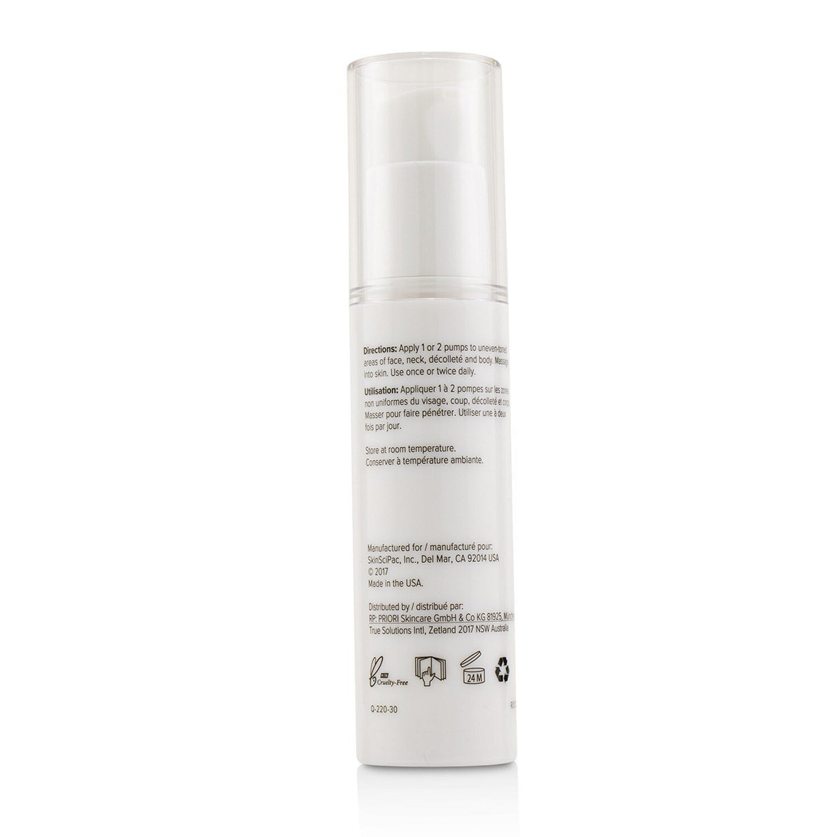 Advanced brightening serum with Lactic Acid, Retinol, and antioxidants for a luminous, even-toned complexion.