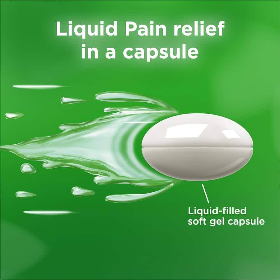 Panadol For Pain Relief Liquid Capsules 20pack