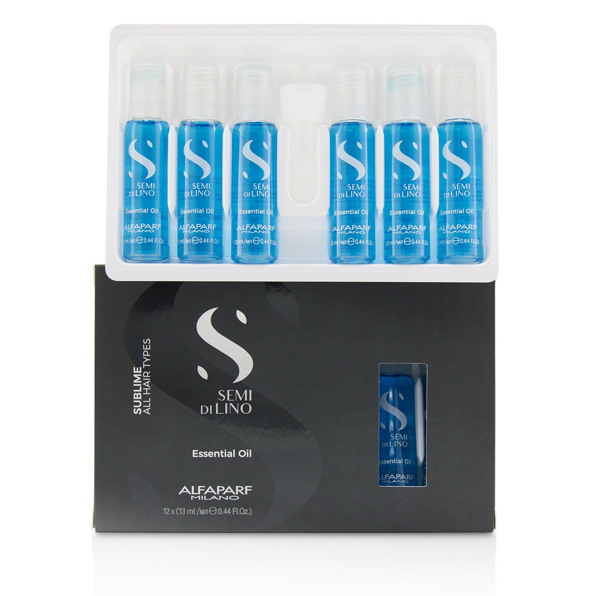 AlfaParf - Semi Di Lino Sublime Essential Oil (All Hair Types) - 12x13ml/0.44oz