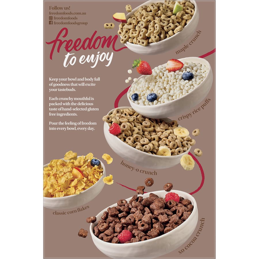 Freedom Classic Cereal Xo Cocoa Crunch Gluten Free