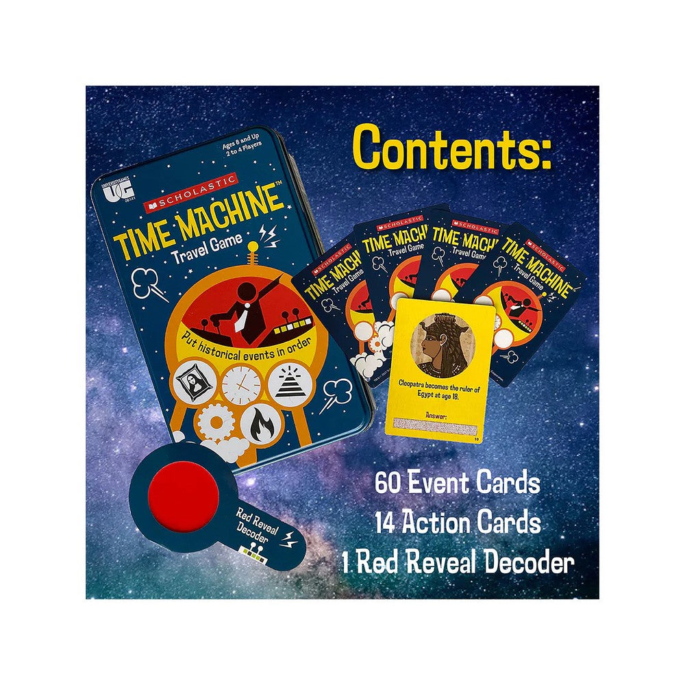 Scholastic - Time Machine Game Tin