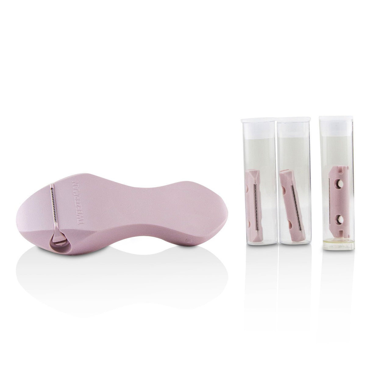 Tweezerman Bright Complexion Facial Dermaplanner, ergonomic tool for safe exfoliation and brighter skin at home.