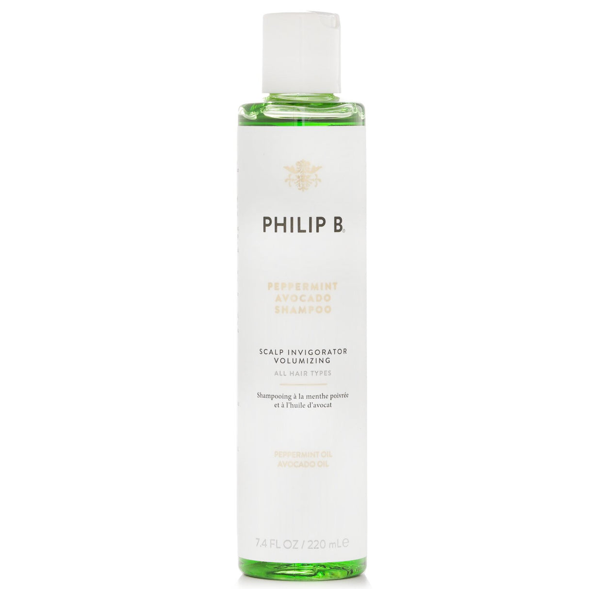 Philip B Peppermint Avocado Shampoo (Scalp Invigorator Volumizing - All Hair Typ
