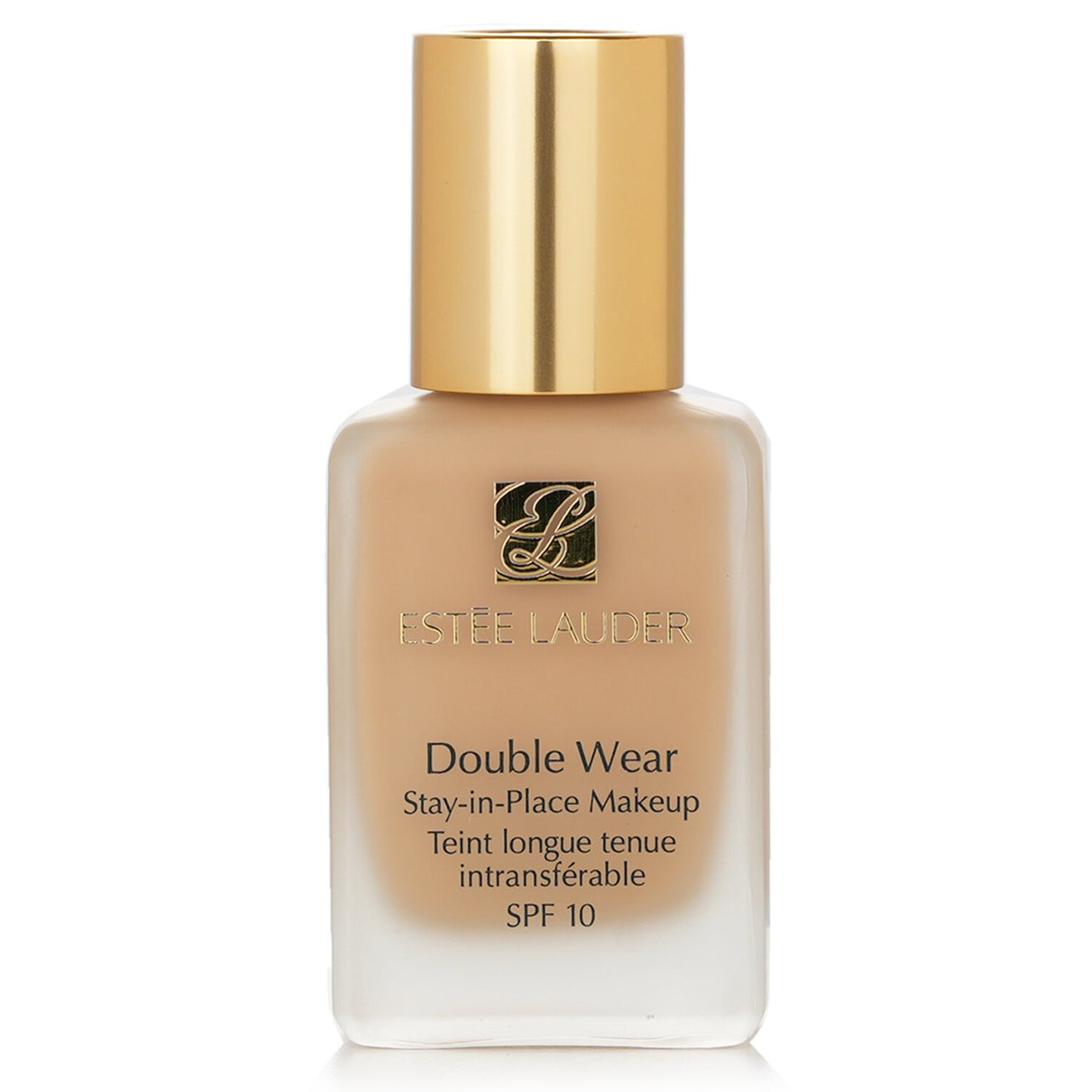 Estee Lauder Double Wear foundation in Buff (2N2) offers medium coverage, SPF 10, and a semi-matte finish for a flawless look.
