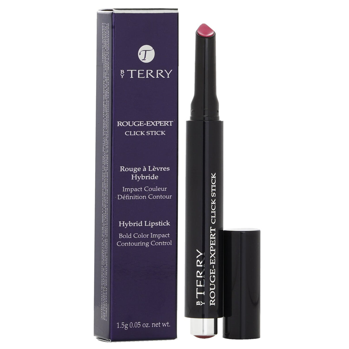 By Terry Rouge Expert Click Stick in #9 Flesh Award - a highly pigmented, creamy lipstick with precise application for defined lips.