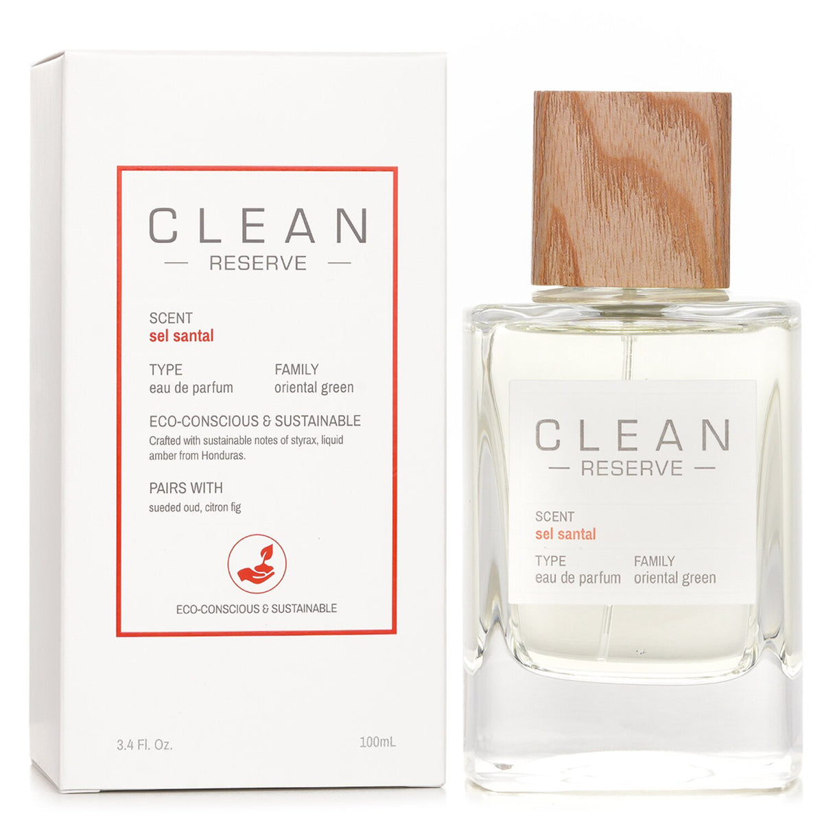 Clean Reserve Sel Santal Eau De Parfum Spray 100ml/3.4oz
