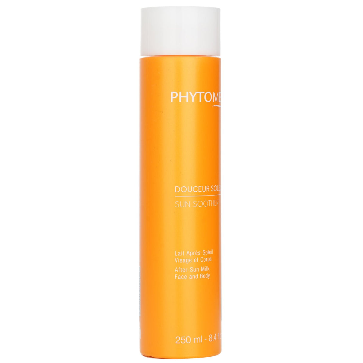 Phytomer Sun Soother After-Sun Milk in 250ml bottle, for soothing and hydrating sun-exposed skin on face and body.