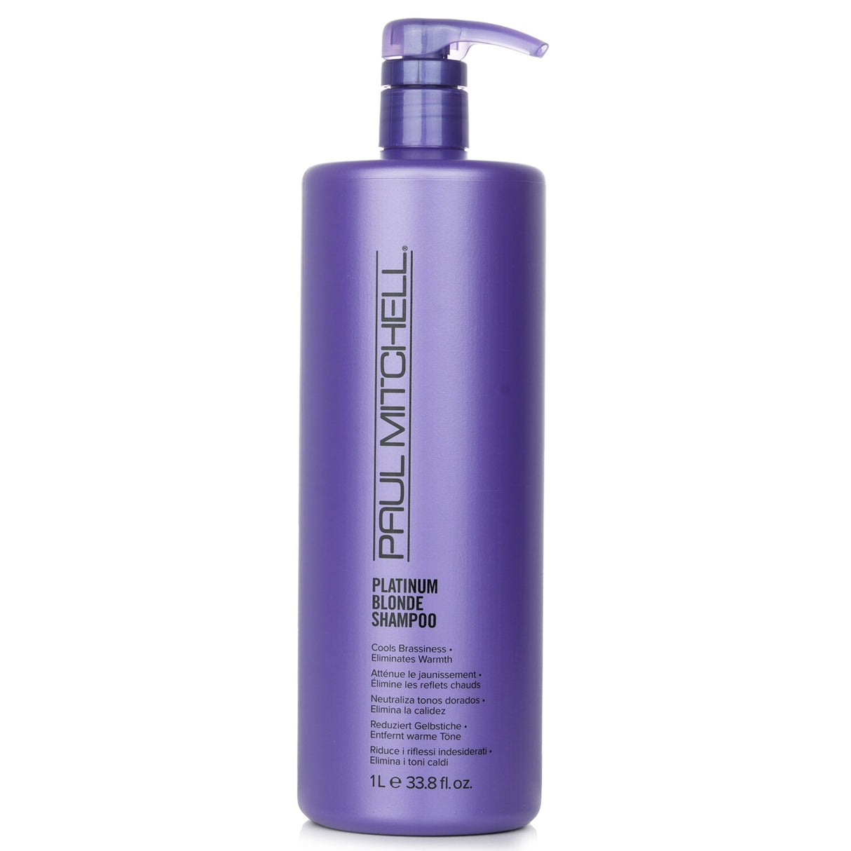 Paul Mitchell Platinum Blonde Shampoo (Cools Brassiness - Eliminates Warmth) 100