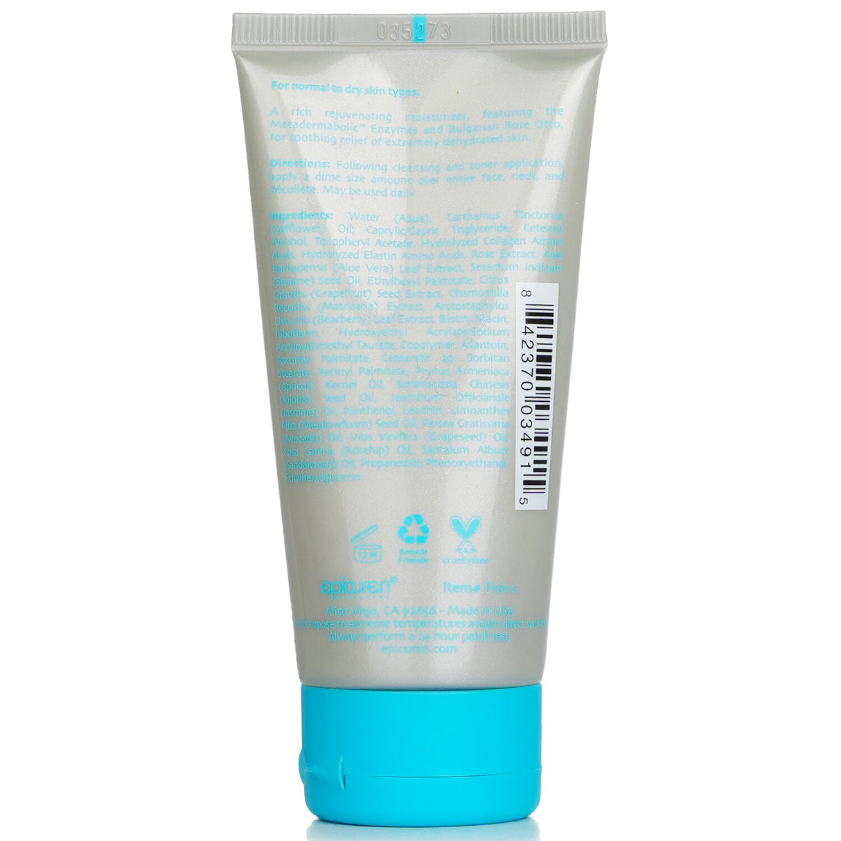 Luxurious Epicuren Ultra Rose Treat Moisturizer, enriched with Bulgarian Rose Otto for hydrated, radiant skin.