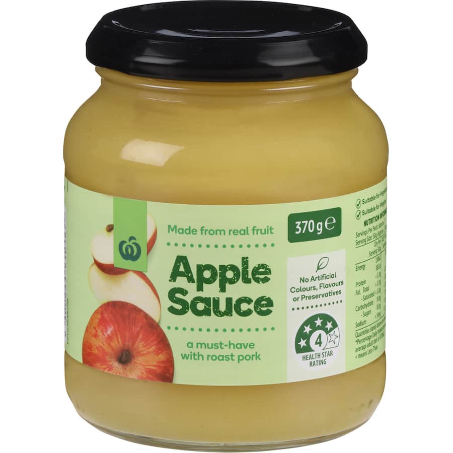 Woolworths Apple Sauce 370g