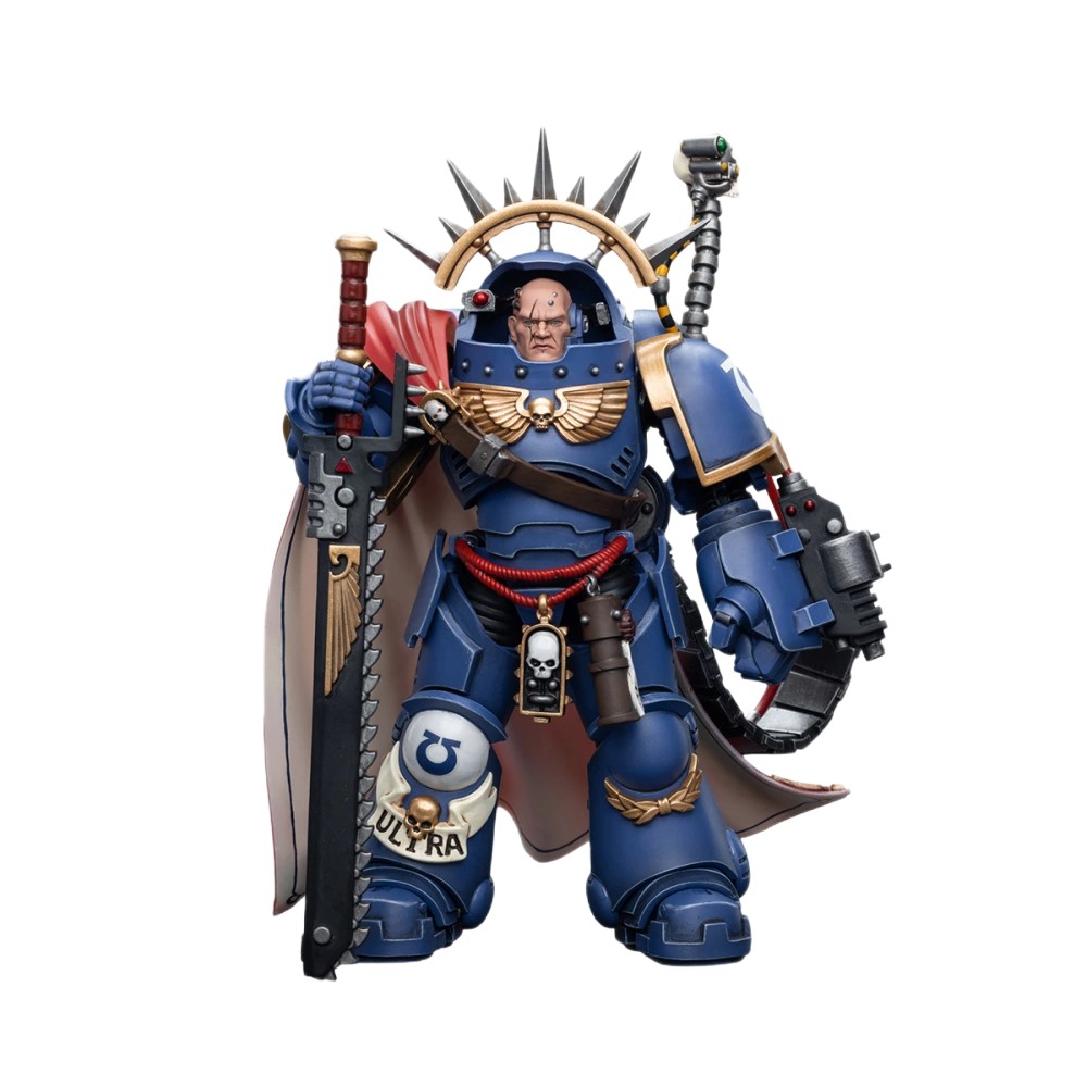 Warhammer Collectibles: 1/18 Scale Ultramarines Captain in Gravis Armour