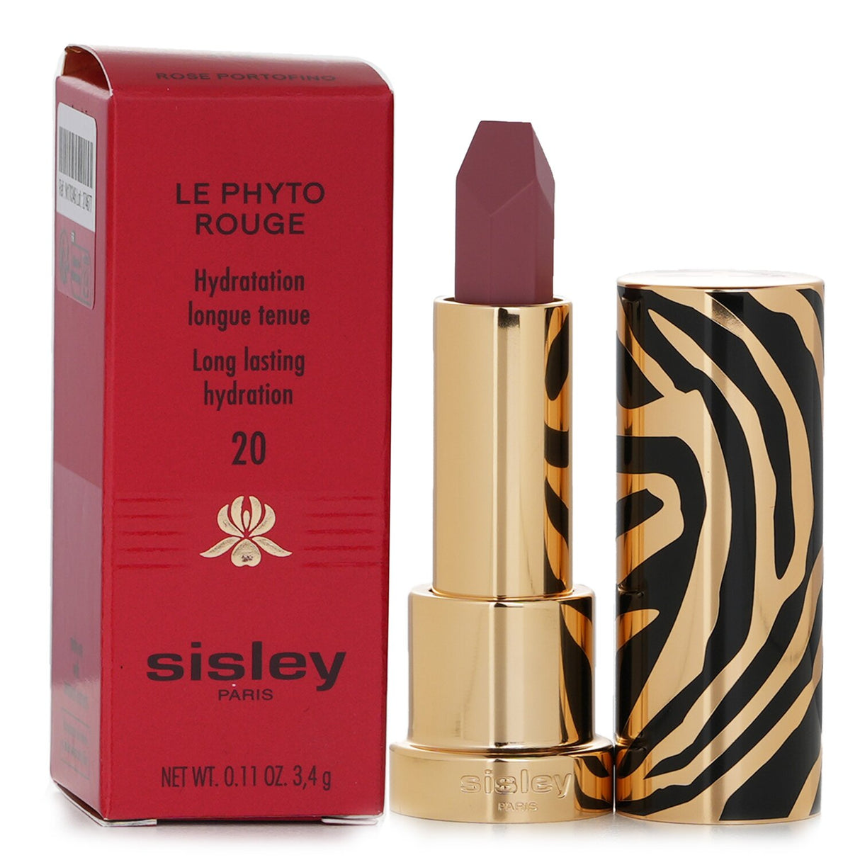 Sisley - Le Phyto Rouge Long Lasting Hydration Lipstick - # 20 Rose Portofino -
