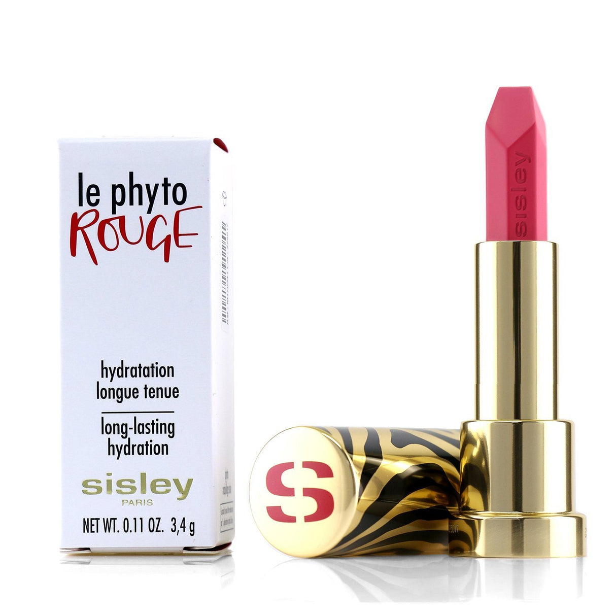 Sisley - Le Phyto Rouge Long Lasting Hydration Lipstick - # 23 Rose Delhi - 3.4