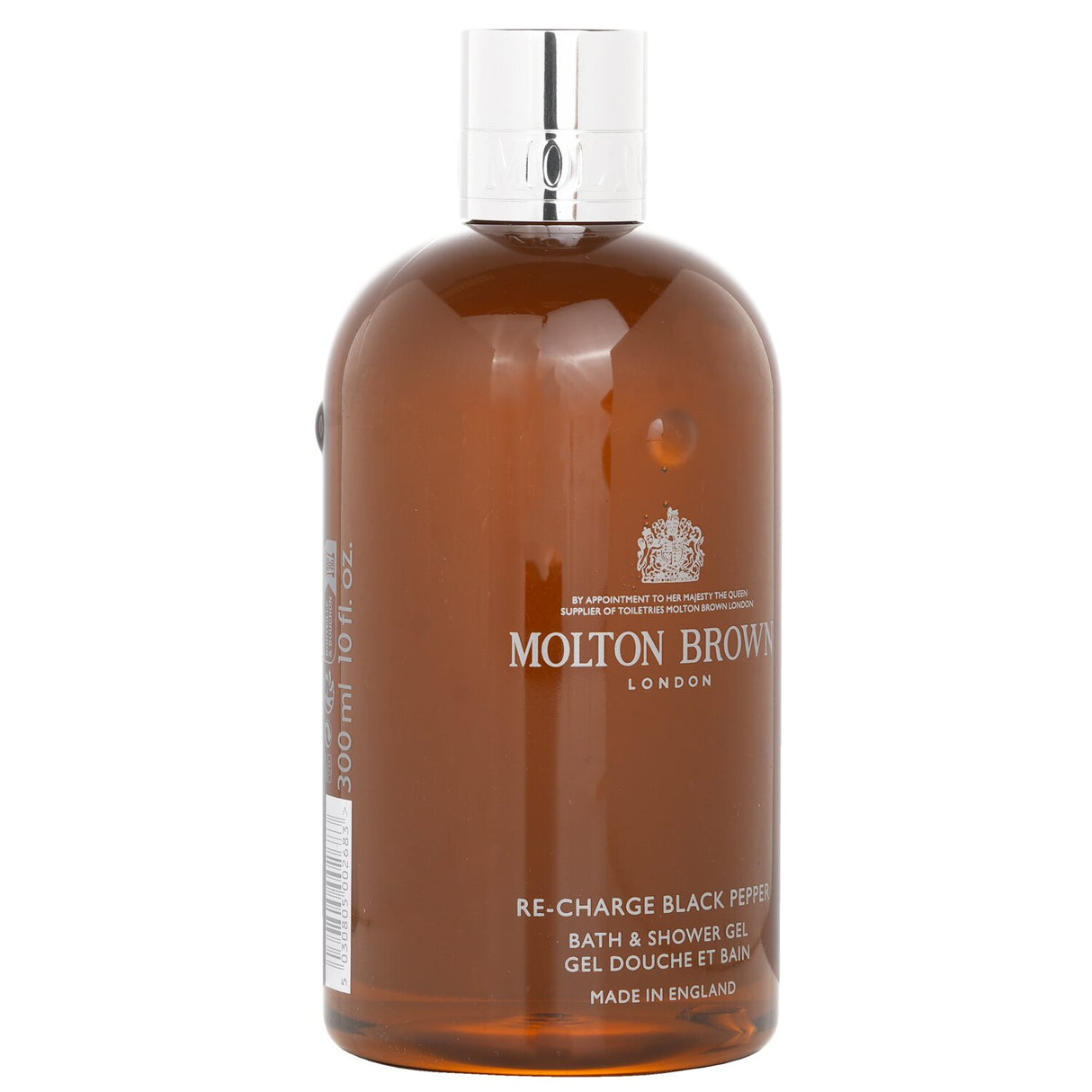 Molton Brown Re-Charge Black Pepper Bath & Shower Gel - energizing 300ml gel infused with invigorating Black Pepper Oil.