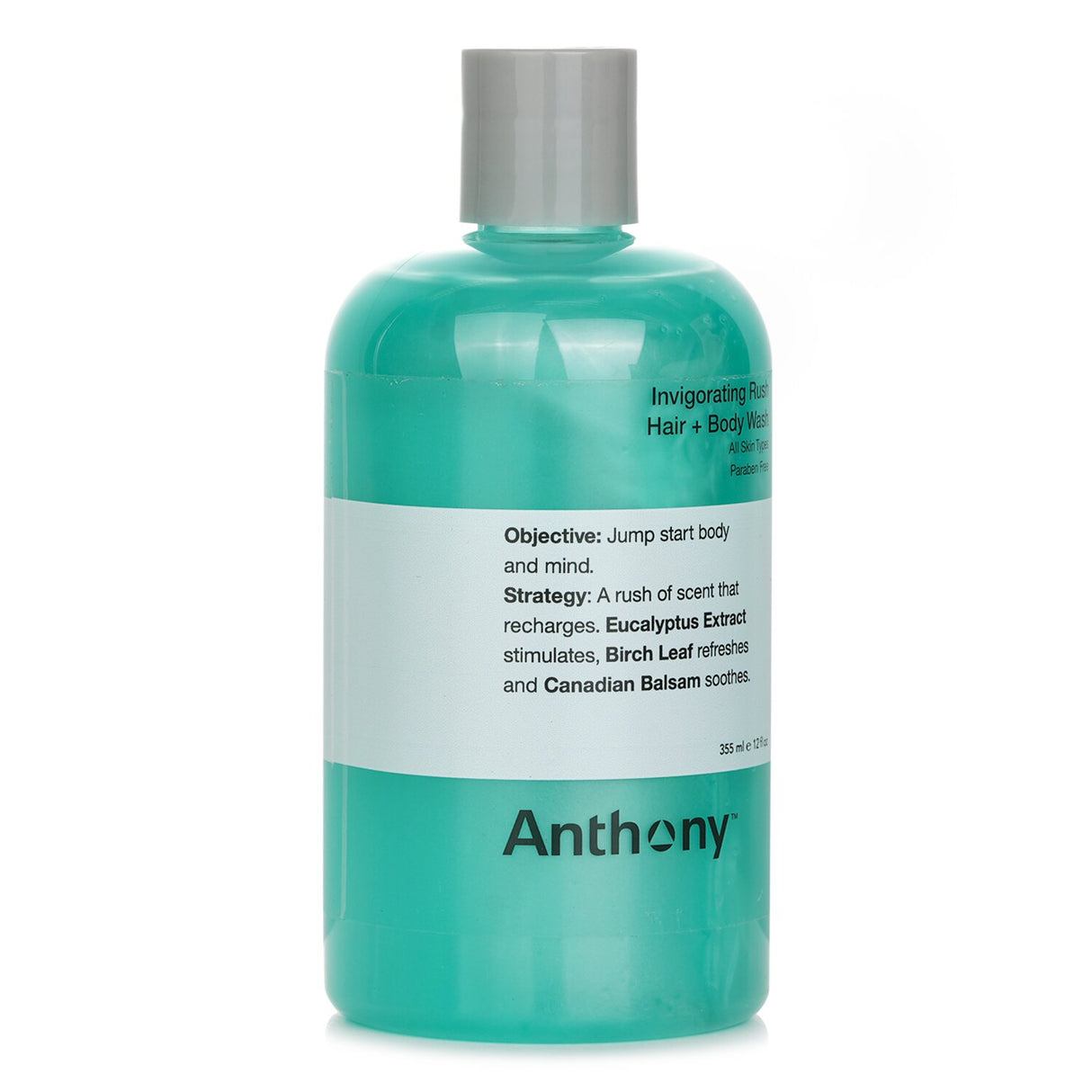 Anthony - Invigorating Rush Hair & Body Wash (All Skin Types) - 355ml/12oz