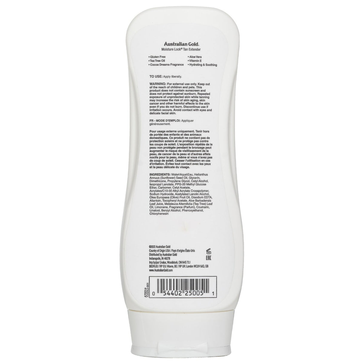 Australian Gold - Moisture Lock - 227g/8oz