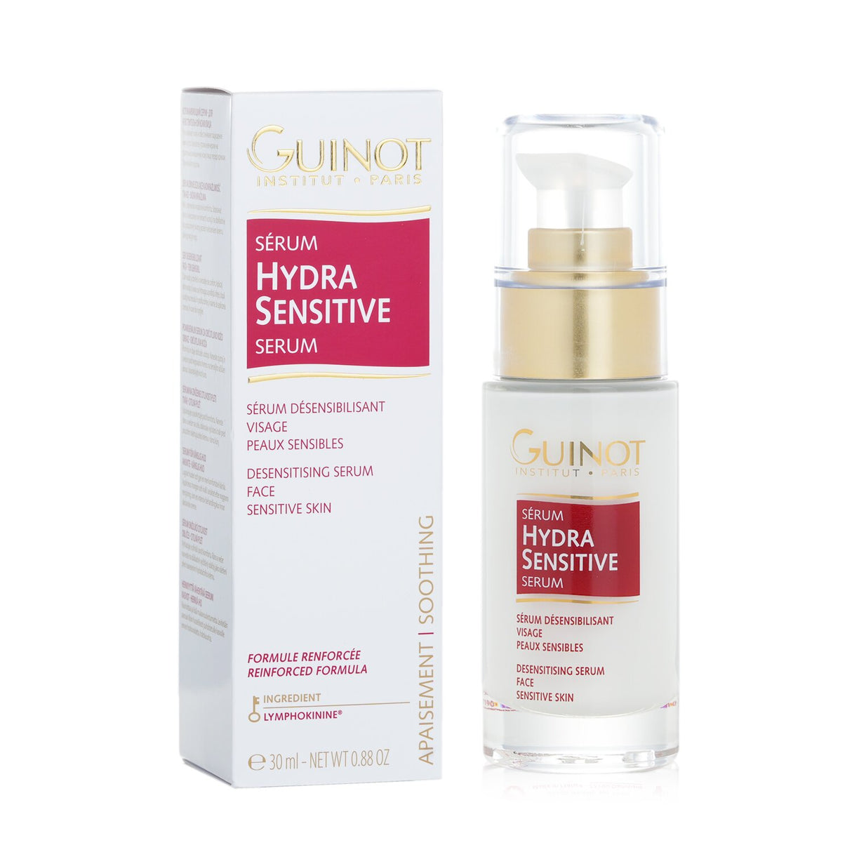 Guinot - Hydra Sensitive Serum - For Sensitive & Reactive Skin - 30ml/0.88oz