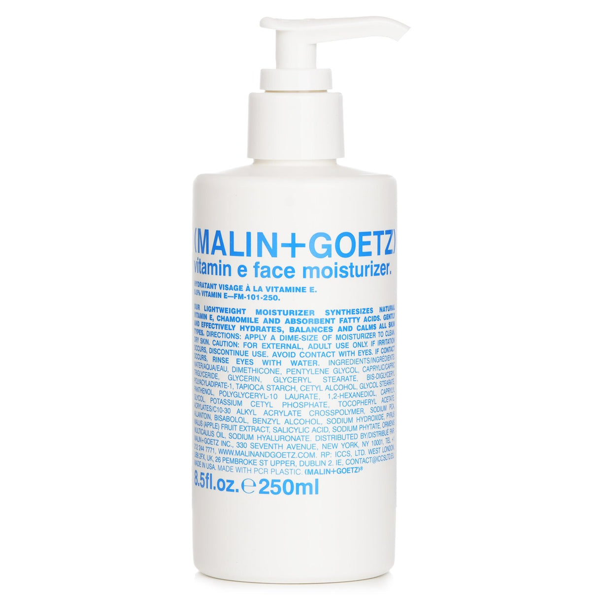 MALIN+GOETZ Vitamin E Face Moisturizer 250ml/8.5oz