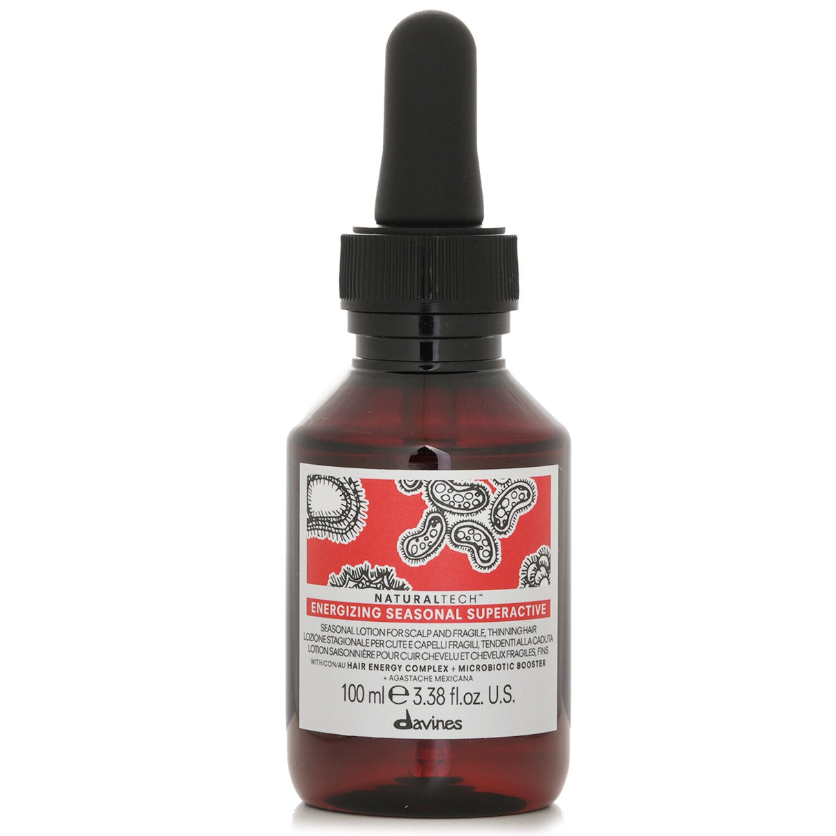 Davines Natural Tech Energizing Seasonal Superactive Seasonal Lotion (For Scalp