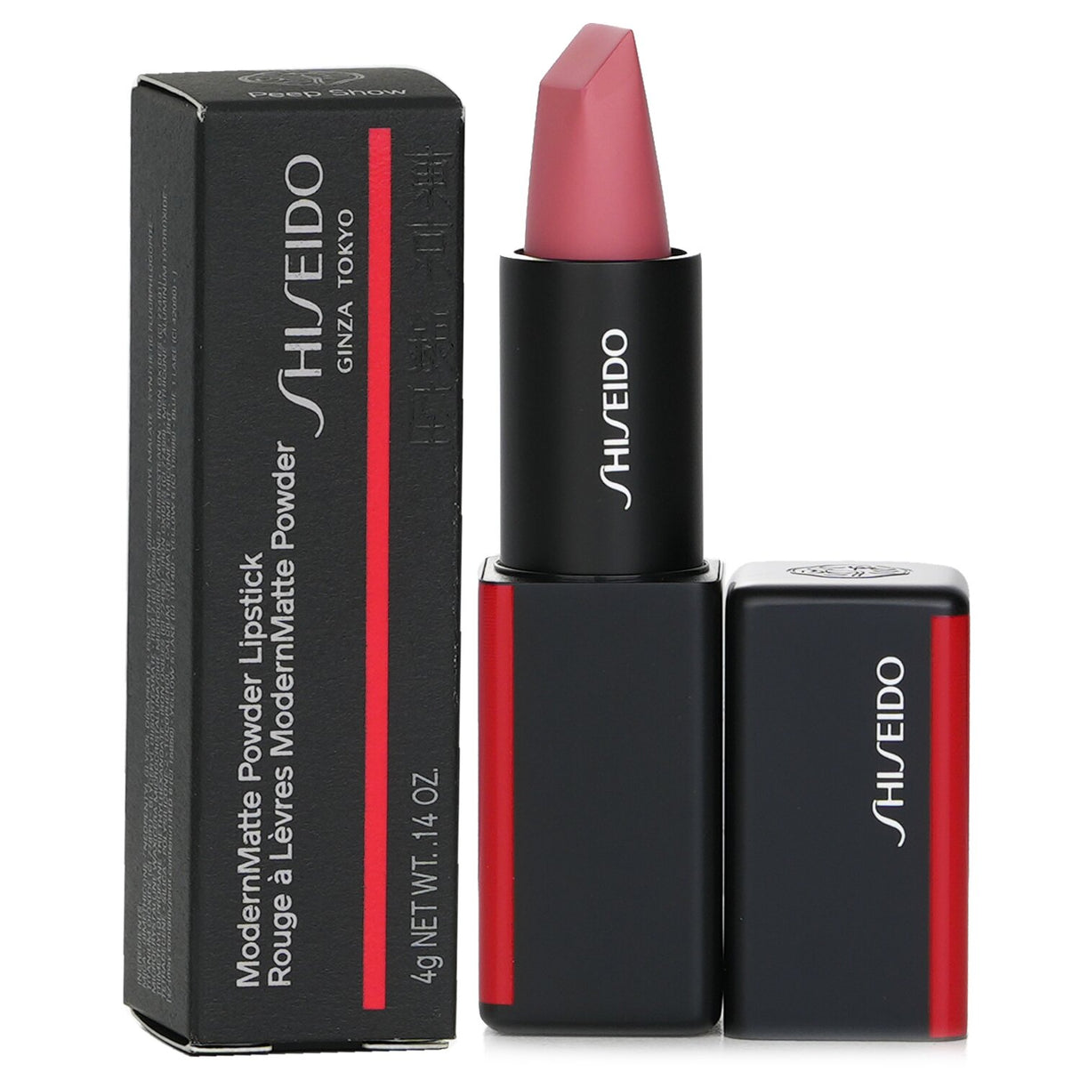 Shiseido - ModernMatte Powder Lipstick - # 505 Peep Show (Tea Rose)  - 4g/0.14oz