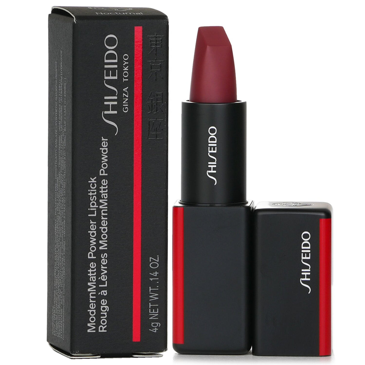 Shiseido - ModernMatte Powder Lipstick - # 521 Nocturnal (Brick Red) - 4g/0.14o