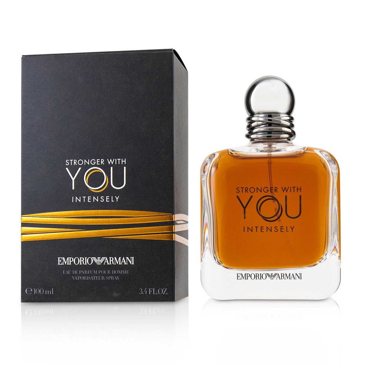 Giorgio Armani Emporio Armani Stronger With You Intensely Eau De Parfum Spray 10