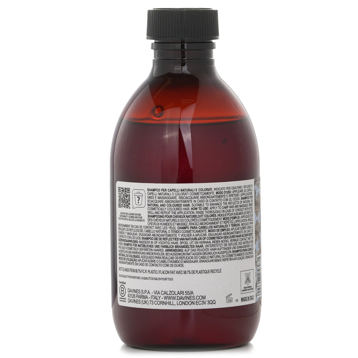 Davines Alchemic Shampoo - # Tobacco (For Natural & Coloured Hair) 280ml/9.4