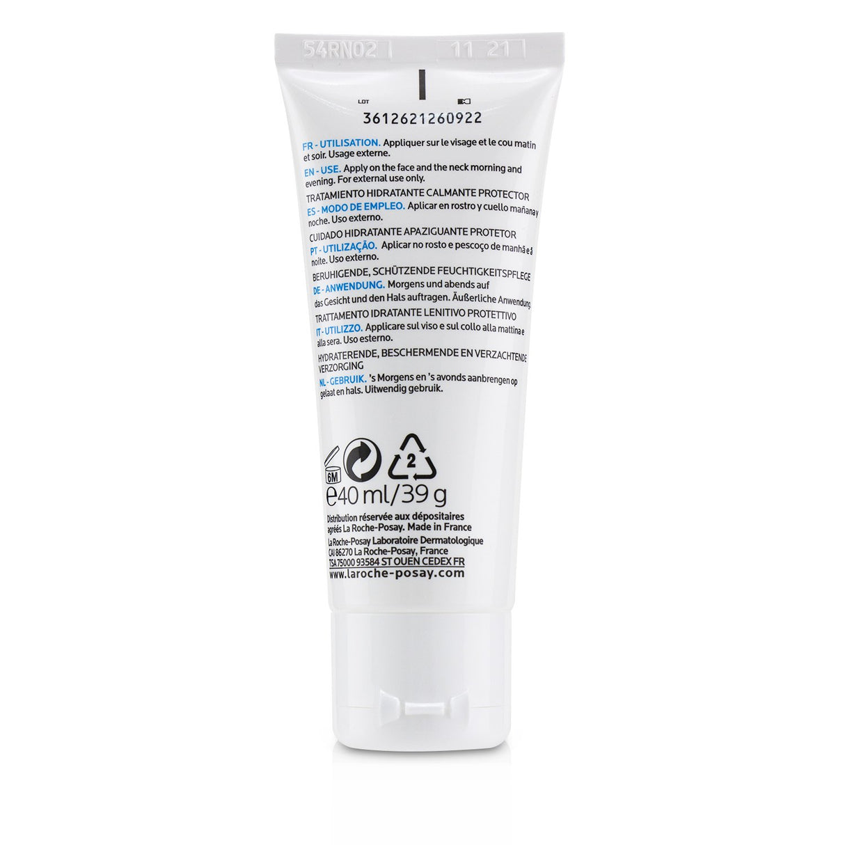 La Roche Posay - Toleriane Sensitive Creme - Fragrance Free - 40ml/1.35oz