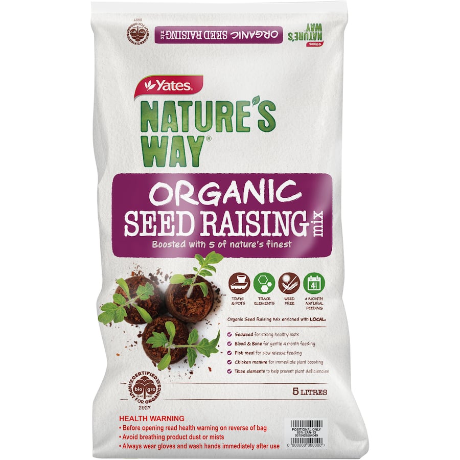 Yates Nature's Way Organic Seed Raising - Bag 5L