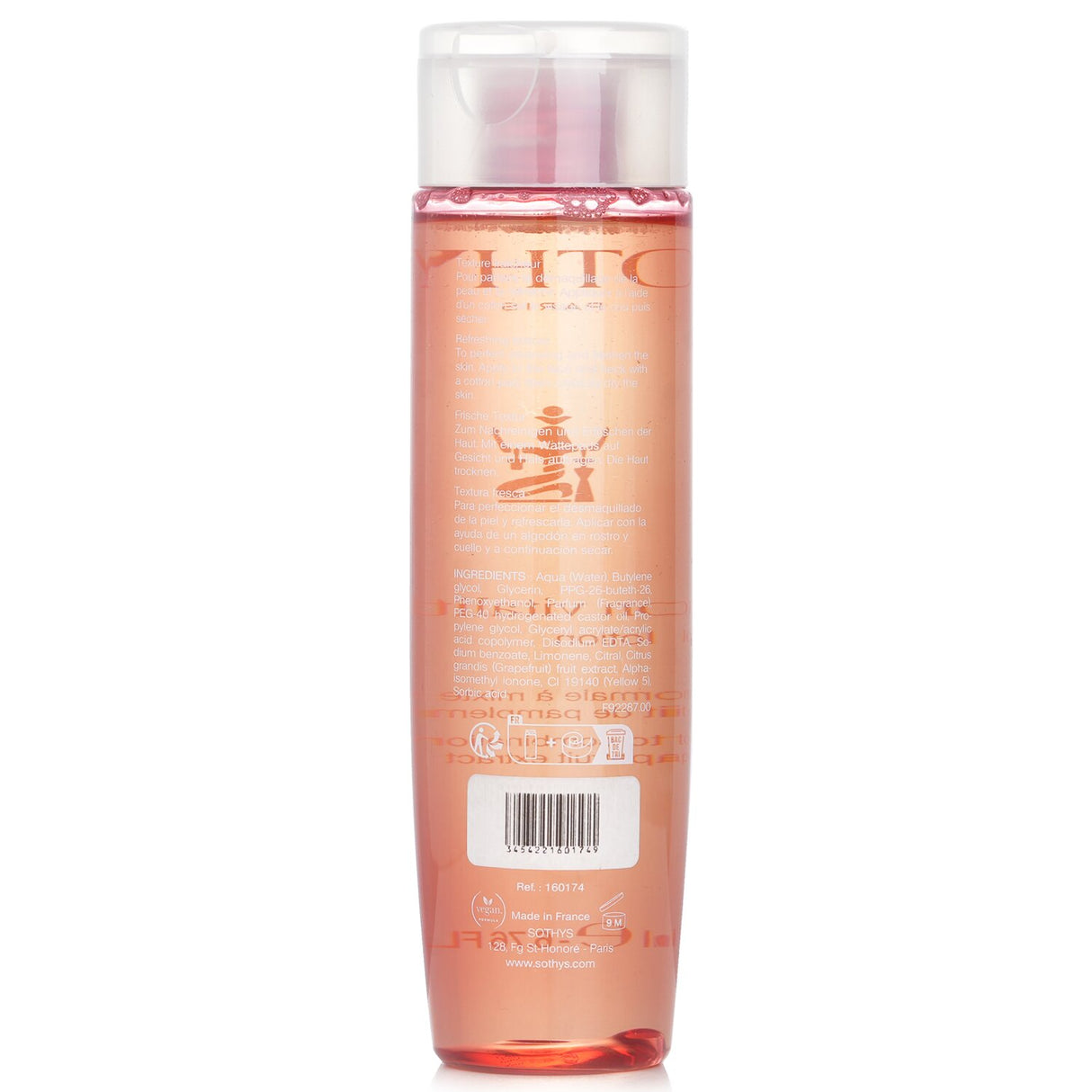 Sothys - Vitality Lotion - For Normal to Combination Skin , With Grapefruit Extr