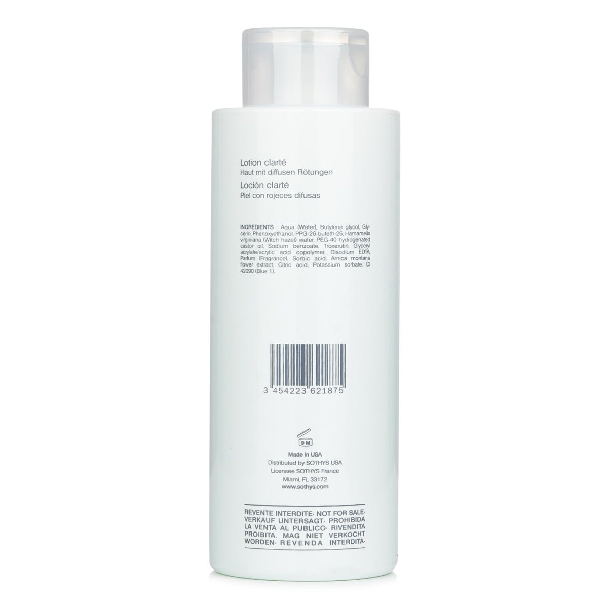 Sothys Clarity Lotion - For Skin With Fragile Capillaries , With Witch Hazel Ext