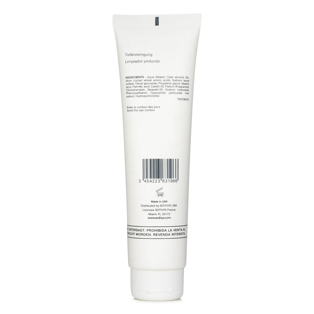 Sothys - Desquacrem Deep Cleanser With Gypsophila Extract (Salon Size) - 150ml/